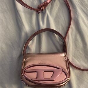 Pink Designer Crossbody Bag